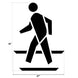 Newstripe | Federal Pedestrian Symbol | 10004401