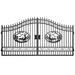 Chery Industrial | 14x8 ft Steel Dual Swing Driveway Gate