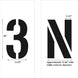 Newstripe | Individual Numbers 1/8 inch (125mil) PolyTough | 10000545