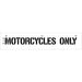 Newstripe | Motorcycles Only Parking Stencil | 10004985