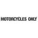 Newstripe | Motorcycles Only Parking Stencil | 10004985