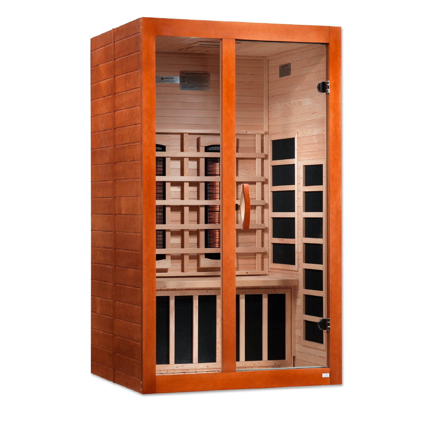 Golden Designs | Dynamic "Santiago" 2 Person Full Spectrum IR Sauna | DYN-6209-03 FS