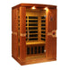 Golden Designs | Dynamic "Venice" 2 Person Low EMF Far IR Sauna | DYN-6210-01