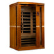 Golden Designs | Dynamic "Vittoria" 2 Person Low EMF Far IR Sauna | DYN-6220-01
