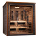 Golden Designs | "Karlstad" 6 Person Outdoor-Indoor PureTech Hybrid Full Spectrum Sauna | GDI-8226-01
