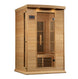 Golden Designs | Maxxus 2 Person Near Zero EMF FAR IR Sauna | MX-K206-01-ZF HEM