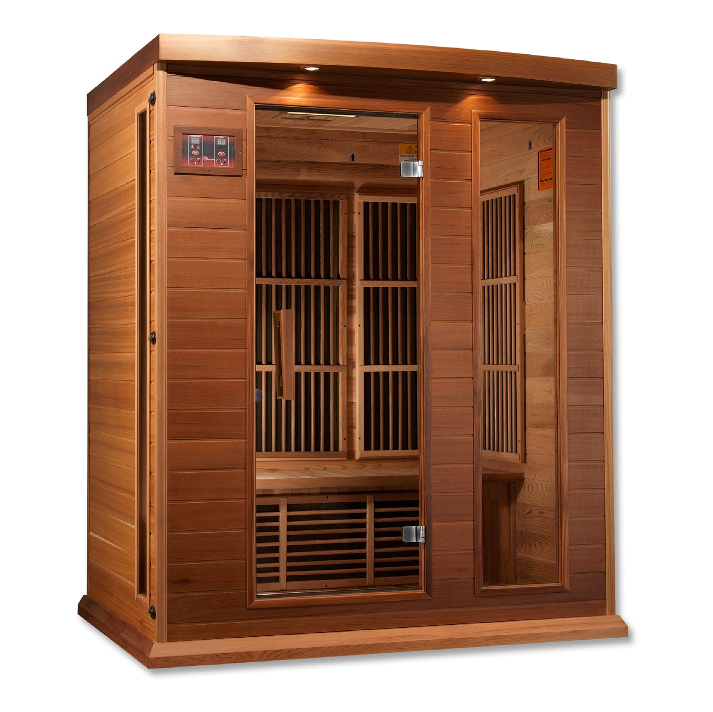 Golden Designs | Maxxus 3 Person Low EMF FAR IR Sauna | MX-K306-01