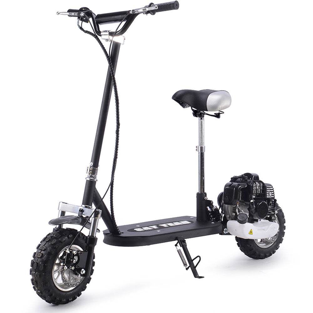 MotoTec | Say Yeah 49cc Gas Scooter | SY-Gas-Scooter-49cc_Black