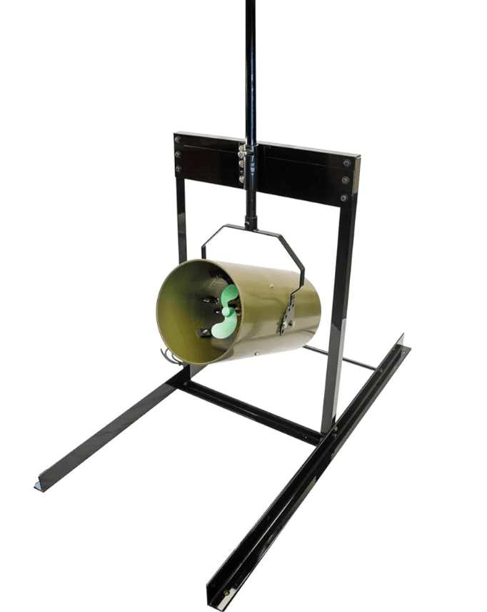 Hydrasearch | Weeds Away Muck & Algae Blower & Shallow Water Stand