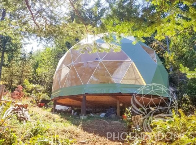 Phoenix Domes - Heavy Frame 4 Season Glamping Package Dome - 26'/8m