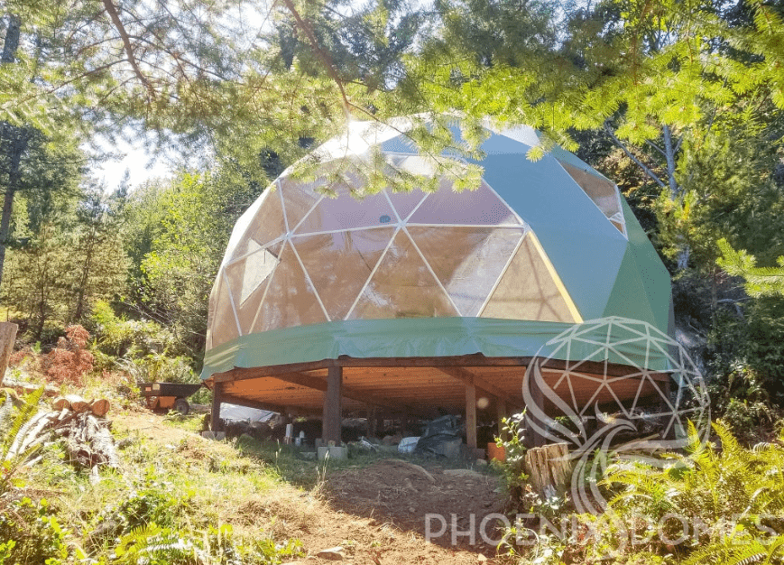 Phoenix Domes - Medium Frame 4 Season Glamping Package Dome - 23'/7m