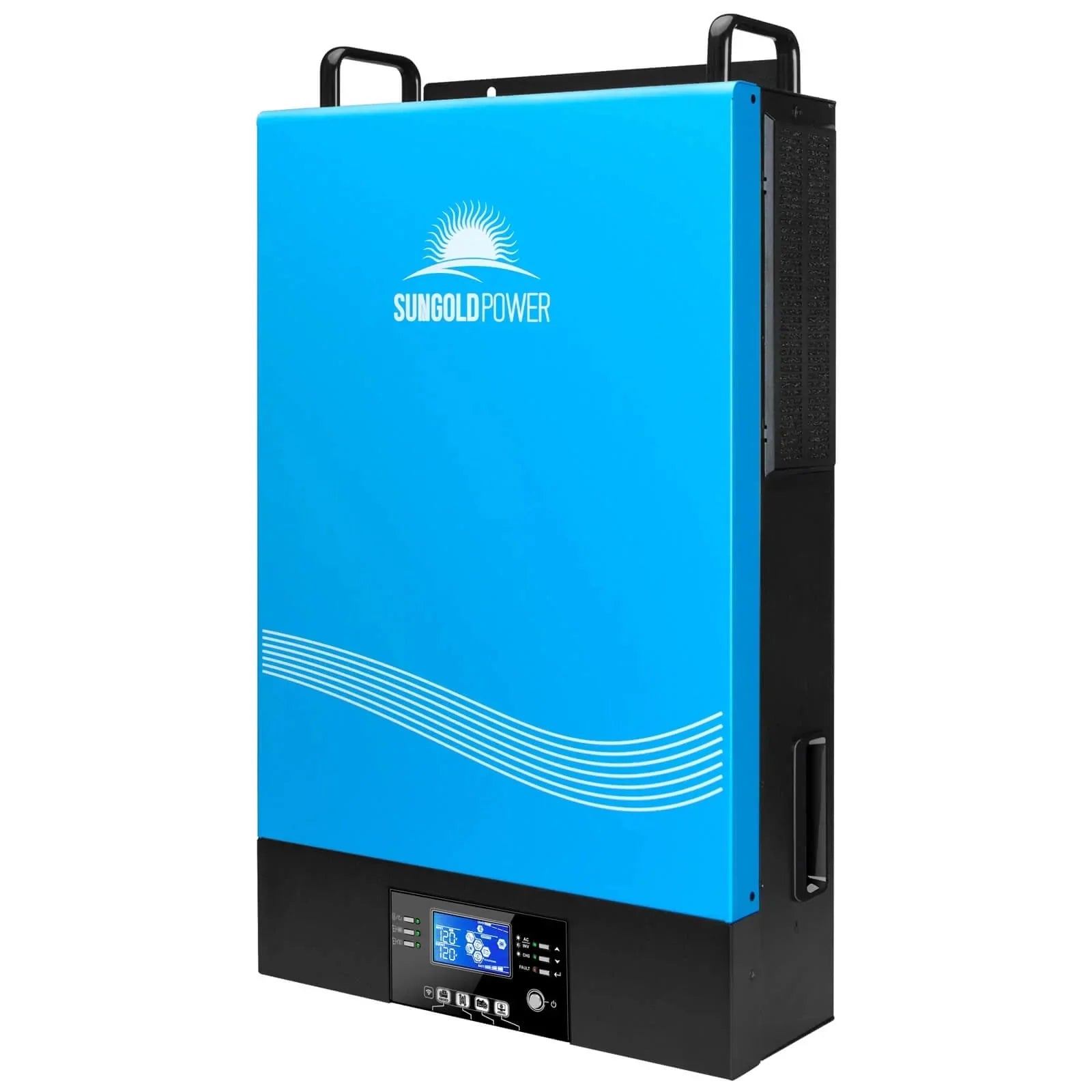 SUNGOLD POWER | 6000W 48V HYBRID SOLAR INVERTER SPLIT PHASE 120/240VAC (GRID FEEDBACK & BATTERYLESS)