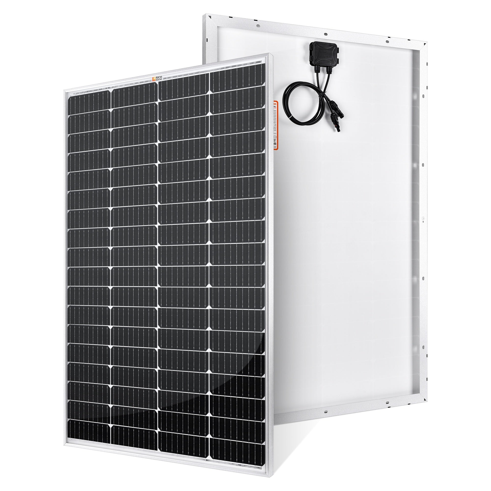 MEGA 150 | 150 Watt Solar Panel | Lightweight 12V Off-Grid Solar Panel for RVs, Cabins, Boats | 25-Year Output Warranty | UL Certified