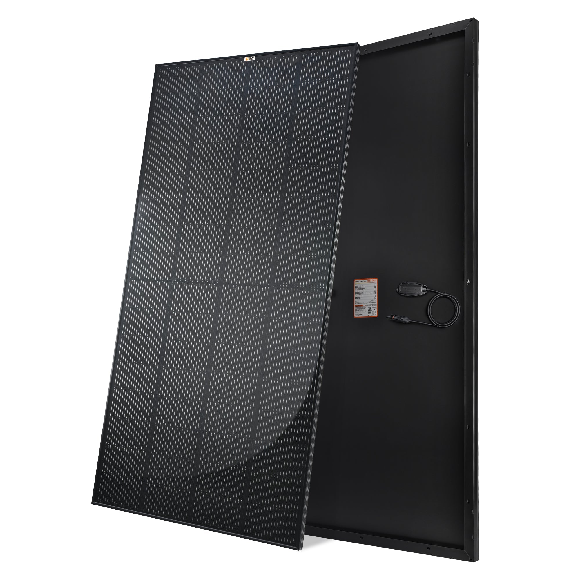 MEGA 250 | 250 Watt Solar Panel | Premier 12V Off-Grid Solar Panel for RVs, Vans, Boats | 25-Year Output Warranty | UL Certified