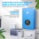 12000W 48V Split Phase Pure Sine Wave Inverter Charger - Only Inverter [Brand New]