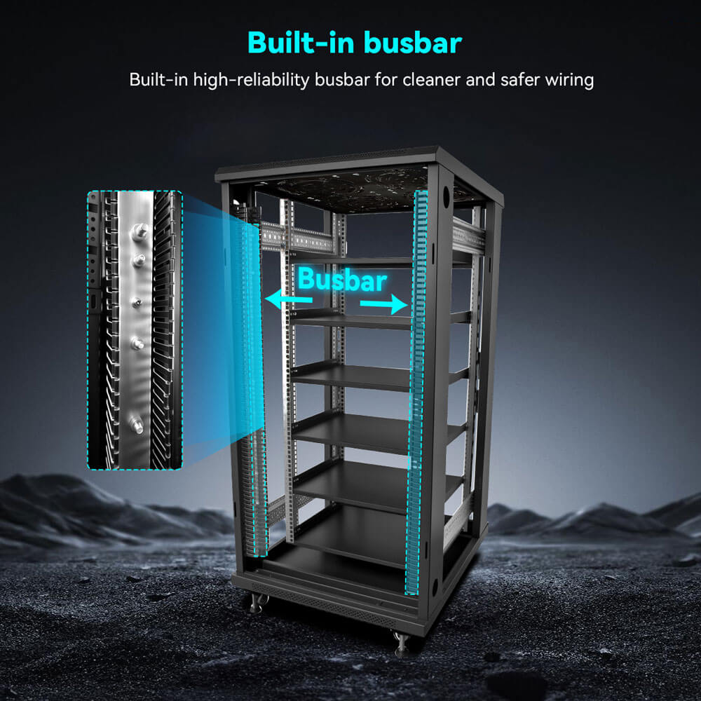 Enclosed Battery Cabinet 6 Slot with Bus Bar for SG48100P/ SGH48100T