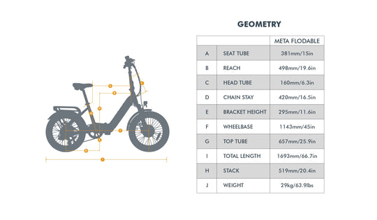 Eunorau | META Foldable | META20-ST-WT - Dark Charcoal - image 3