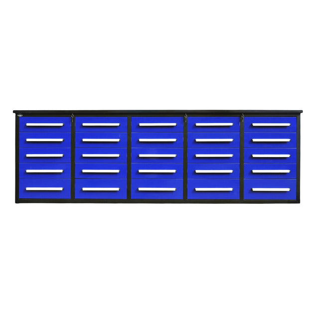 Chery Industrial | 10 ft Heavy Duty Workbench with 25 Drawers