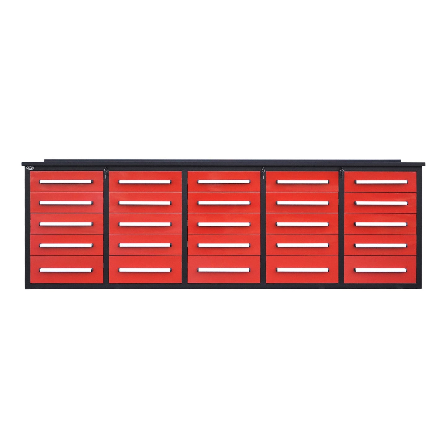 Chery Industrial 10 ft Heavy Duty Workbench with 25 Drawers