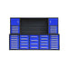 Chery Industrial 10ft Workbench Cabinet(40 Drawers, 2 Cabinets & 1 Pegboard)