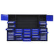 Chery Industrial 10ft Workbench Cabinet(40 Drawers, 2 Cabinets & 1 Pegboard)