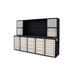 Chery Industrial 10ft Workbench Cabinet(40 Drawers, 2 Cabinets & 1 Pegboard)