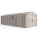 Chery Industrial | 10.5—23 ft Vinyl Garage, Vinyl Storage Shed with Foundation, 2 Windows & Side Doors
