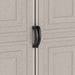 Chery Industrial 10.5x31 ft Vinyl Garage, Vinyl Storage Shed with Foundation, 2 Windows & Side Doors