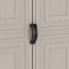 Chery Industrial 10.5x31 ft Vinyl Garage, Vinyl Storage Shed with Foundation, 2 Windows & Side Doors