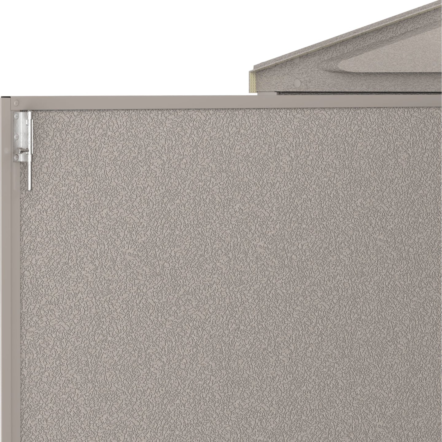 Chery Industrial 10.5—23 ft Vinyl Garage, Vinyl Storage Shed with Foundation, 2 Windows & Side Doors