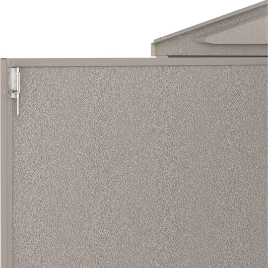 Chery Industrial 10.5x31 ft Vinyl Garage, Vinyl Storage Shed with Foundation, 2 Windows & Side Doors