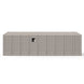Chery Industrial 10.5—23 ft Vinyl Garage, Vinyl Storage Shed with Foundation, 2 Windows & Side Doors