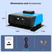 SunGold Power | 100 Amp MPPT Solar Charge Controller | SGC4825100A