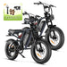 Happyrun Tank G60 Pro 2000W Moped Style Offroad Electric Bike Fat Tire