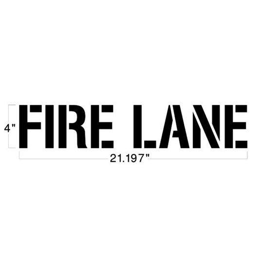 Newstripe | Fire Lane Stencils | 10001963