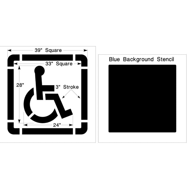 Newstripe | Federal Handicap with Border and Background | 10004404