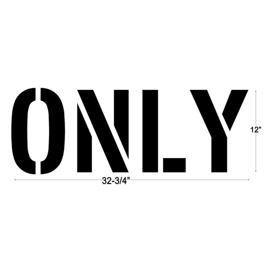 Newstripe | Only Word Stencil | 10003115