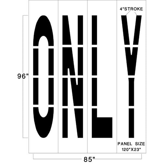 Newstripe | Federal Only Stencil | 10003146