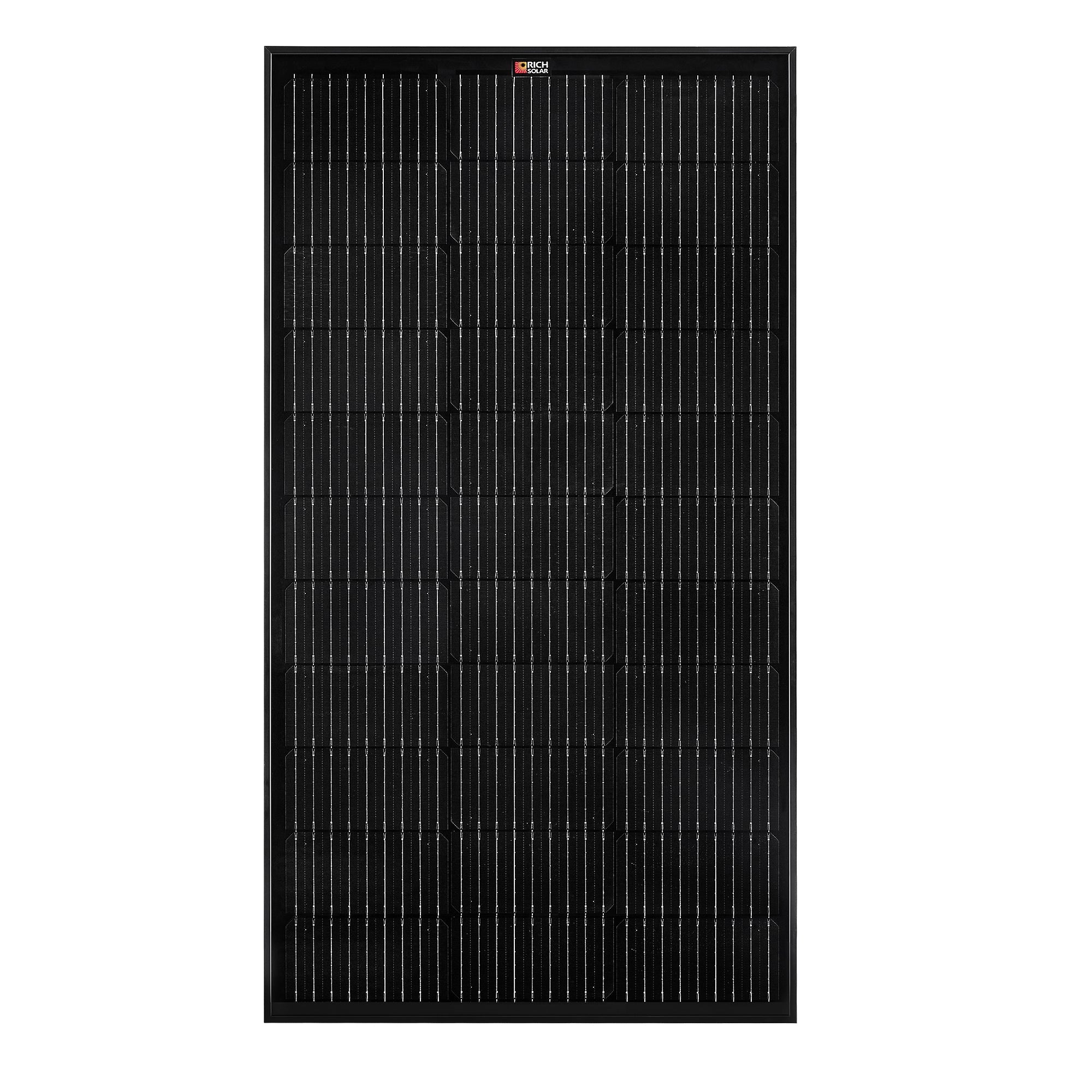 MEGA 100 | 100 Watt Solar Panel | Premier 12V Off-Grid Solar Panel for Vans, Campers, Boats | 25-Year Output Warranty | UL Certified