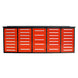 Chery Industrial 10ft Workbench Storage Cabinet with 35 Drawers
