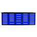 Chery Industrial | 10ft Workbench Storage Cabinet with 35 Drawers