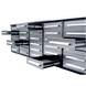 Chery Industrial 10ft Workbench Storage Cabinet with 30 Drawers