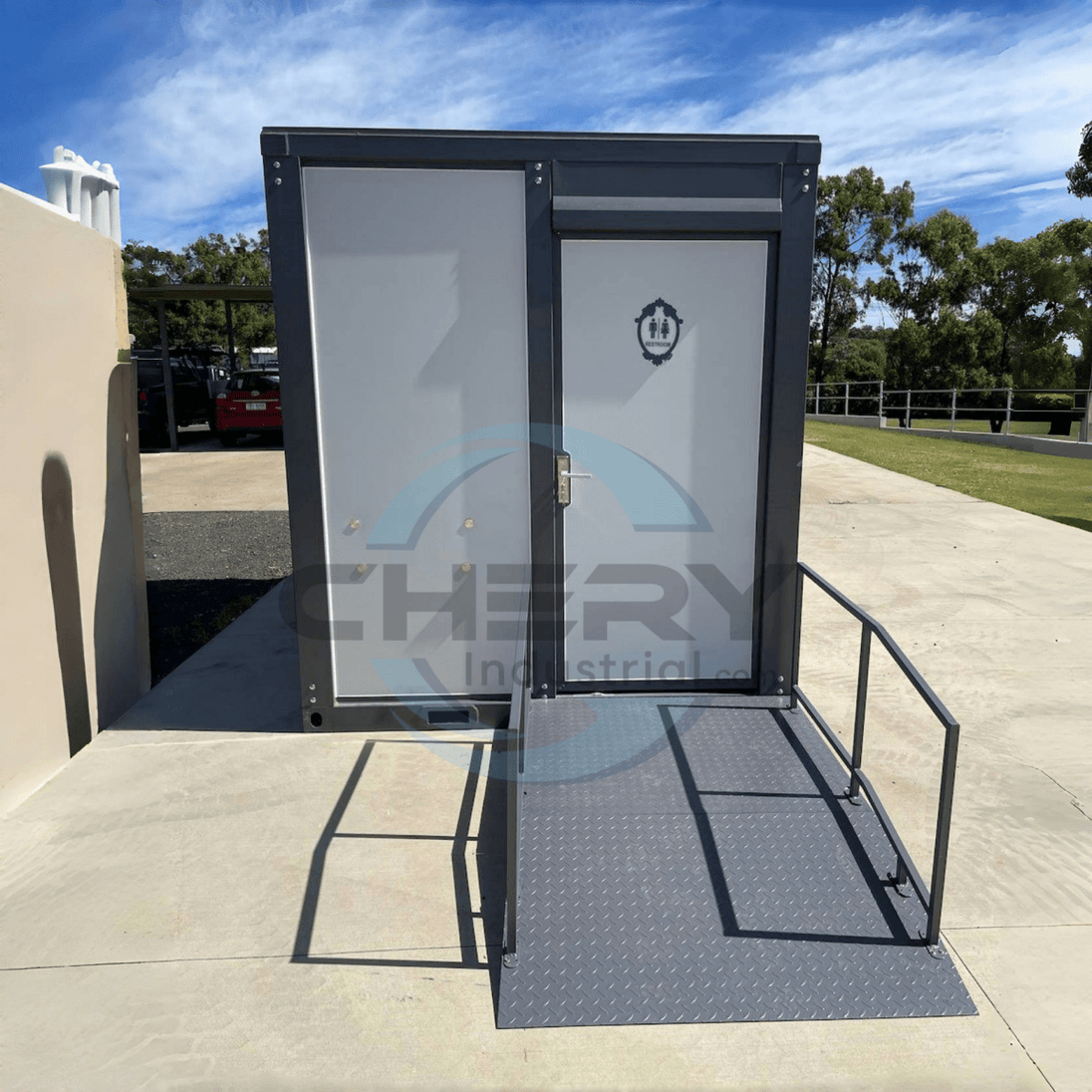 Chery Industrial 10ft Handicap-Accessible Portable Toilet