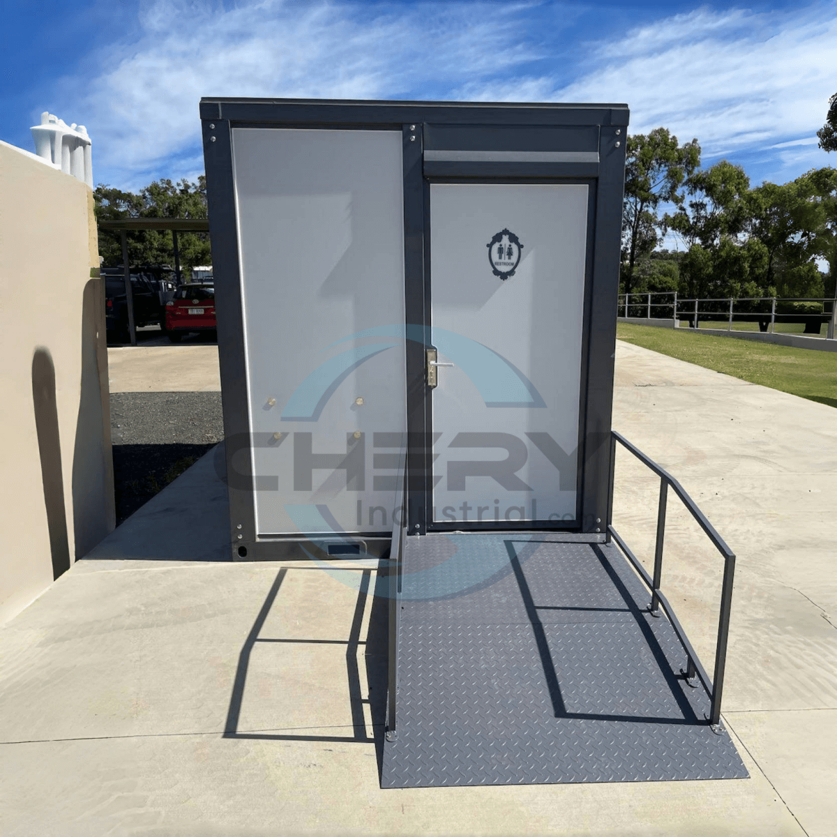 Chery Industrial 10ft Handicap-Accessible Portable Toilet