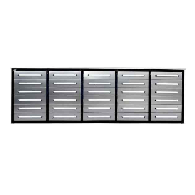 Chery Industrial | 10ft Workbench Storage Cabinet with 30 Drawers