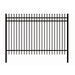 Chery Industrial | 10x7 ft Steel Fence with 3 Rails, 30 Panels