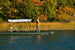 Sea Eagle FSK16 FishSkiff™ - Swivel Seat Canopy - Front View