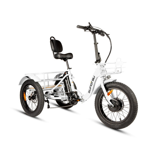 Eunorau | New-Trike 2.0 | TRKE2018RD2US - Cloud White - image 11