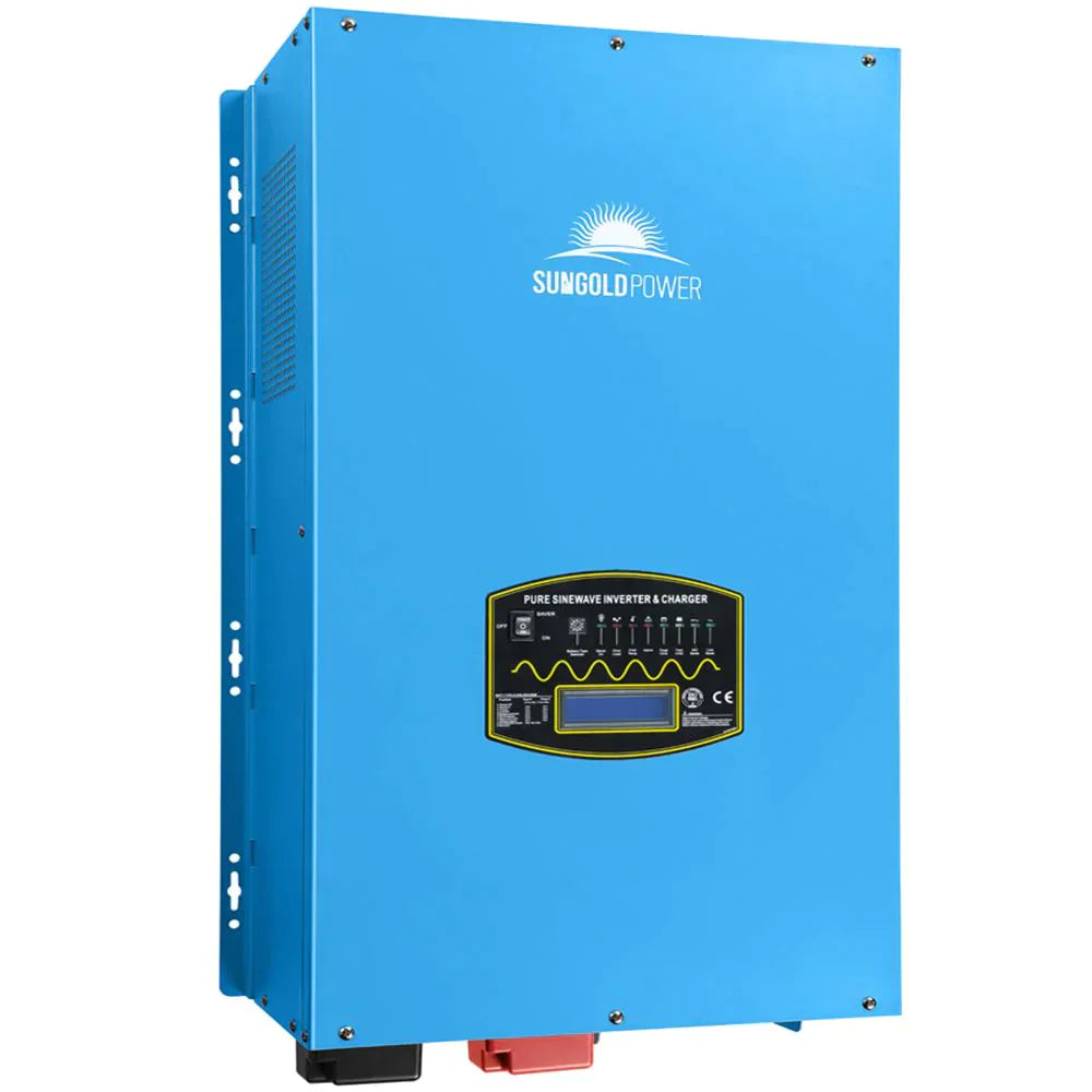 SUNGOLD POWER | 15000W 48V SPLIT PHASE PURE SINE WAVE SOLAR INVERTER CHARGER