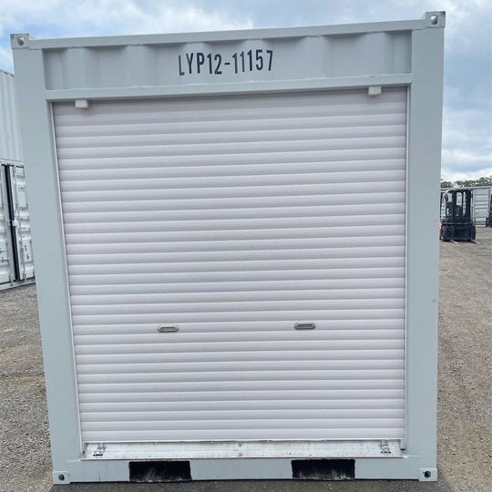 Chery Industrial 12' Small Cubic Shipping Container, Rollup Door